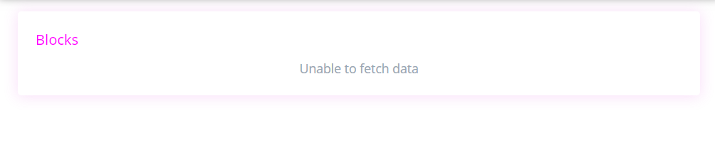 Block list fetching issue · Issue #368 · symbol/explorer · GitHub