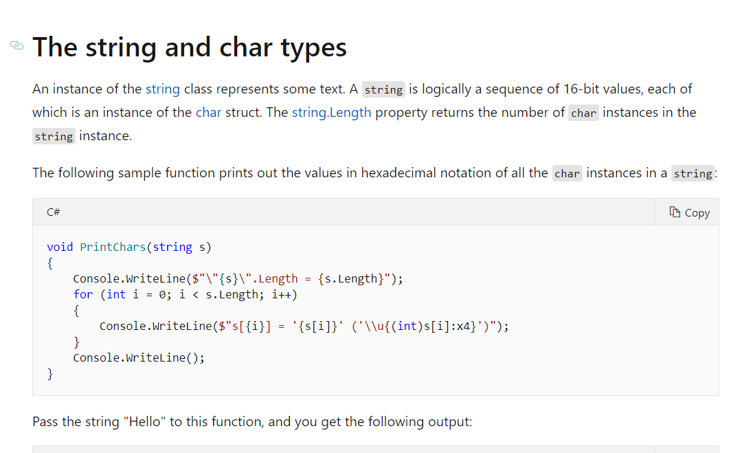 The block of code shows an error 代码块显示错误 · Issue #23912 · dotnet/docs ...