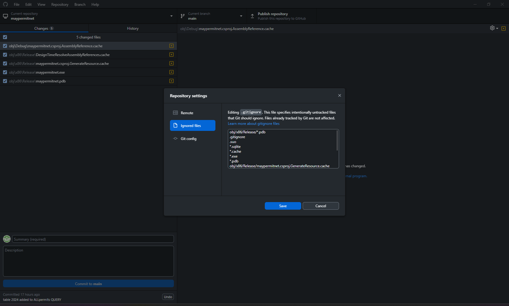 GitIgnore Not Excluding Files And Folders Issue 17584 Desktop 