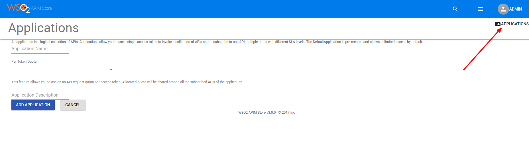 [Store] Application create page contains invalid buttons · Issue #1977 ...
