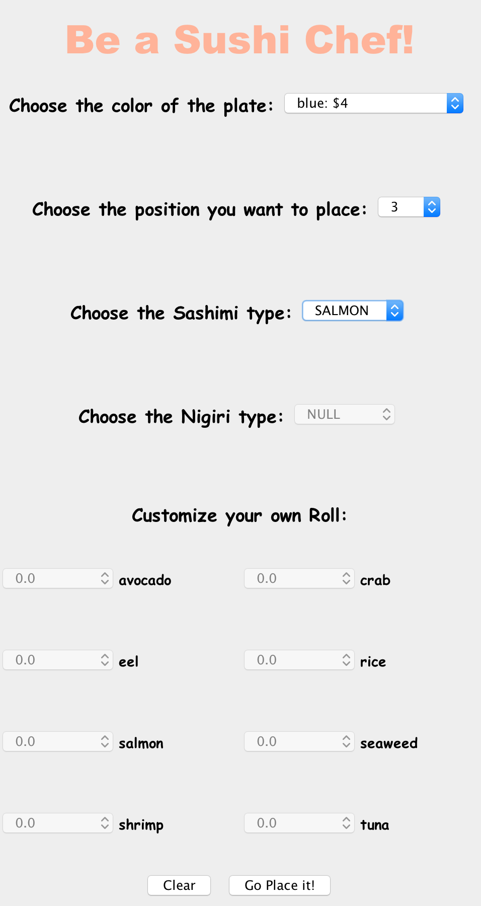 GitHub - ZhepuZhao/MVC_Chef_Game_Application: A Java client game ...