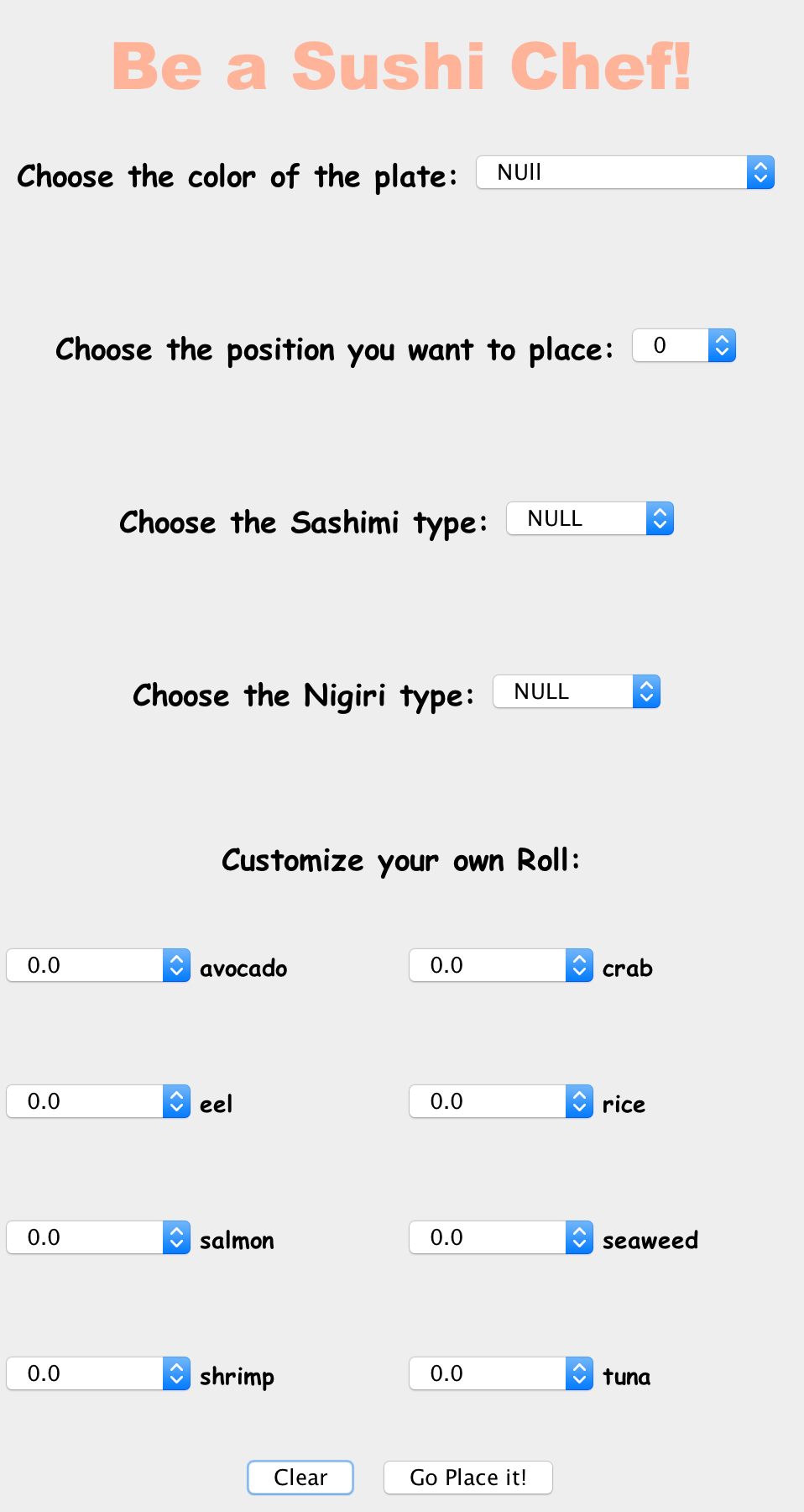 GitHub - ZhepuZhao/MVC_Chef_Game_Application: A Java client game ...