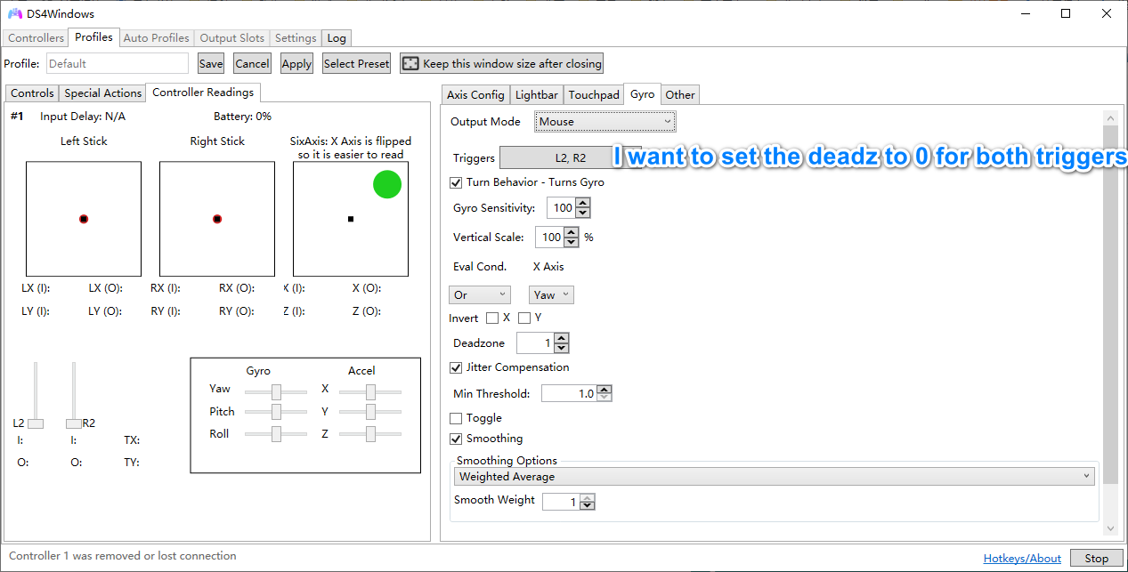 A small request issue 3012 ryochan7 ds4windows github