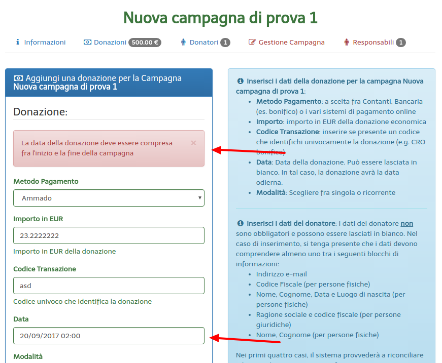 aggiungi una donazione economica il progetto gaia croce rossa italiana