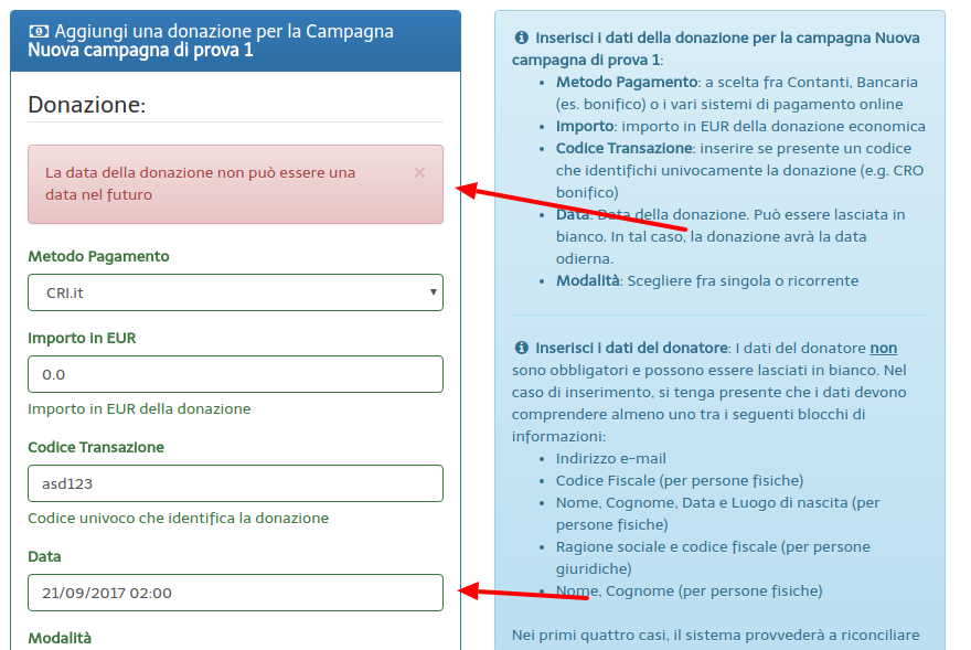 aggiungi una donazione economica il progetto gaia croce rossa italiana 1