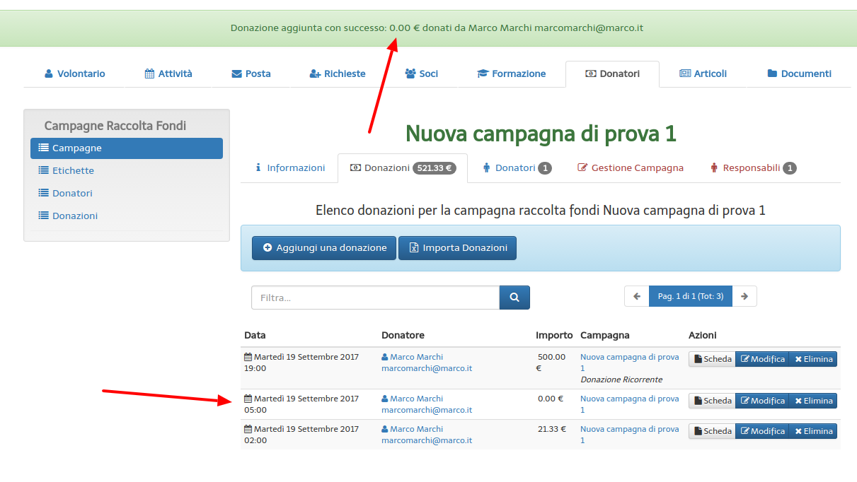 elenco donazioni il progetto gaia croce rossa italiana 1