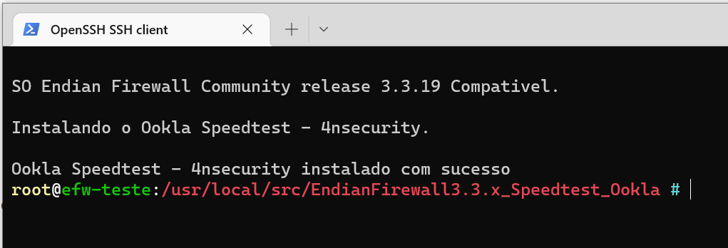 GitHub - brunoalmeida33/EndianFirewall3.3.x_Speedtest_Ookla: Speedtest ...
