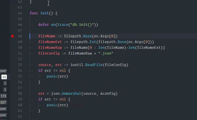 Incorrect line indent while debugging in editor · Issue #33686 ...