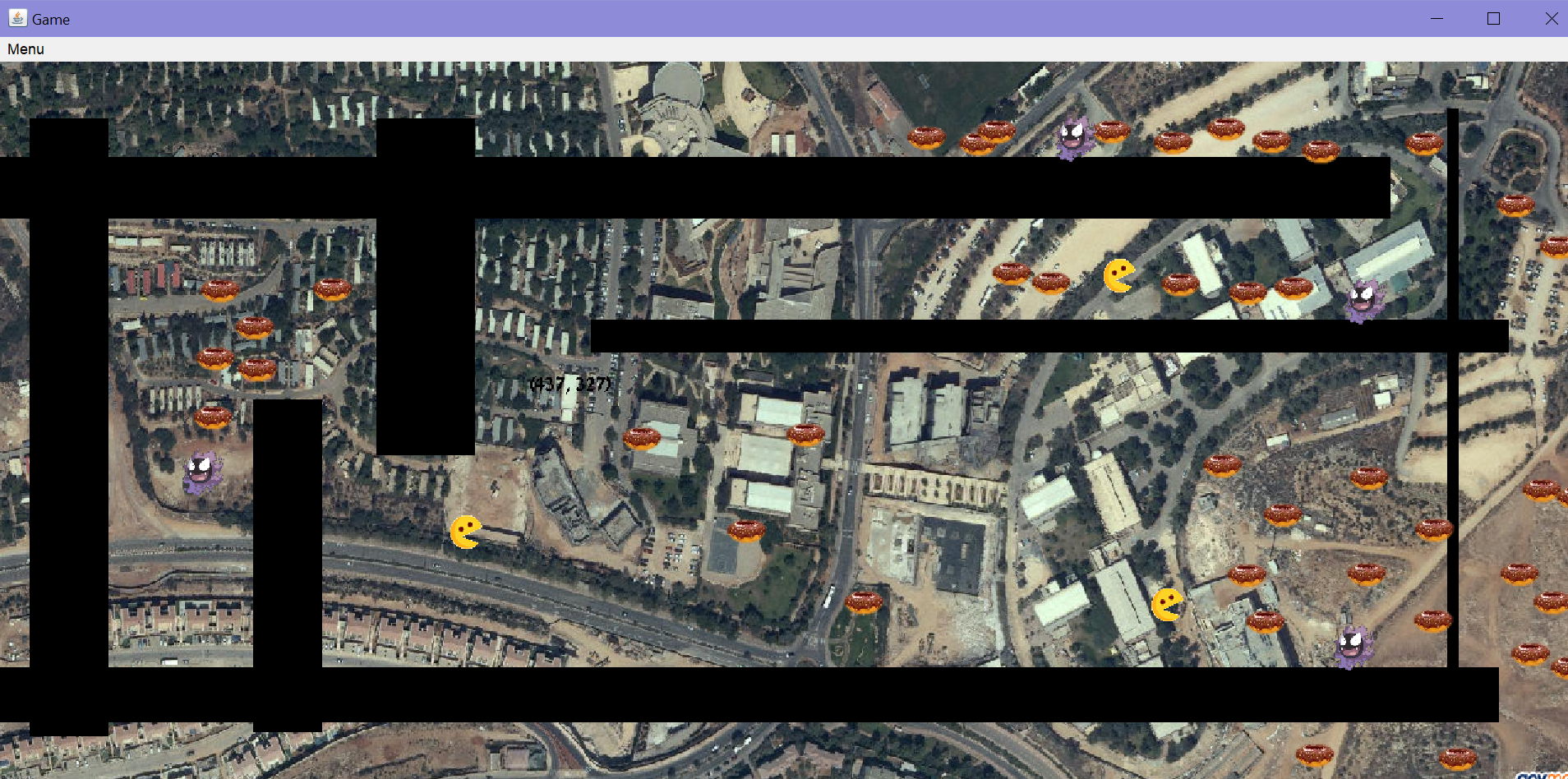 GitHub - naomital/PackmanGame: java Upgrade the repository: GeoInfo_System