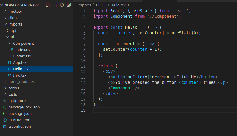 Meteor CRASHES with React UI when importing a component folder that has ...