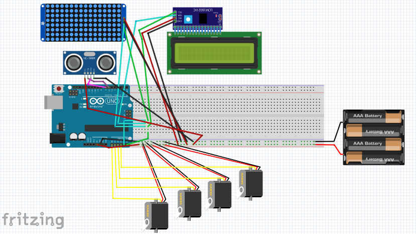 Fritzing Breadboard