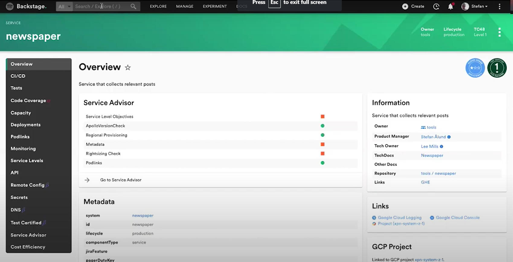 [RFC] UX change of entity horizontal tabs to left nav · Issue #4648 ...