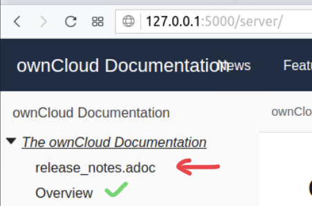 Release notes on main page is missin when compilin the docs · Issue ...