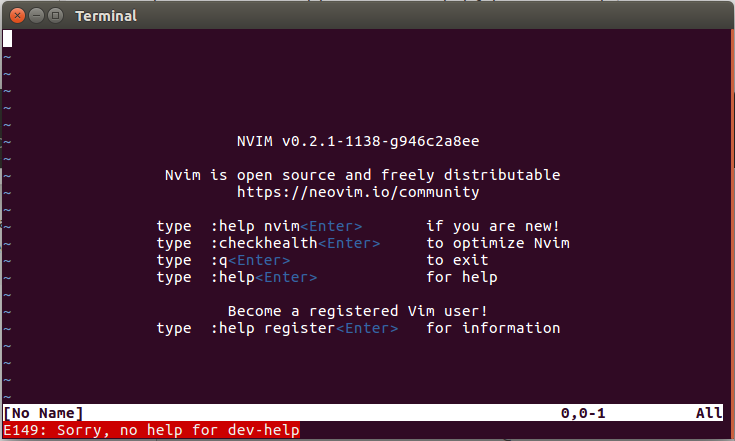 Can't find help-dev · Issue #7615 · neovim/neovim · GitHub
