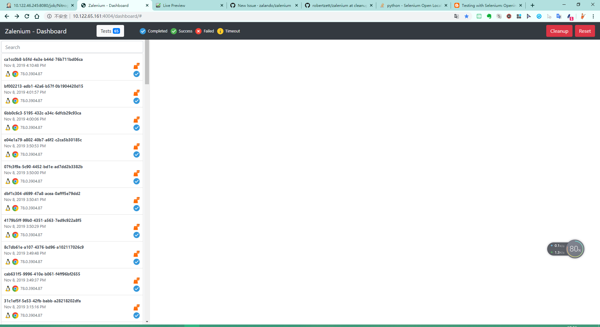 The CleanUp doesn't work · Issue 1083 · zalando/zalenium · GitHub