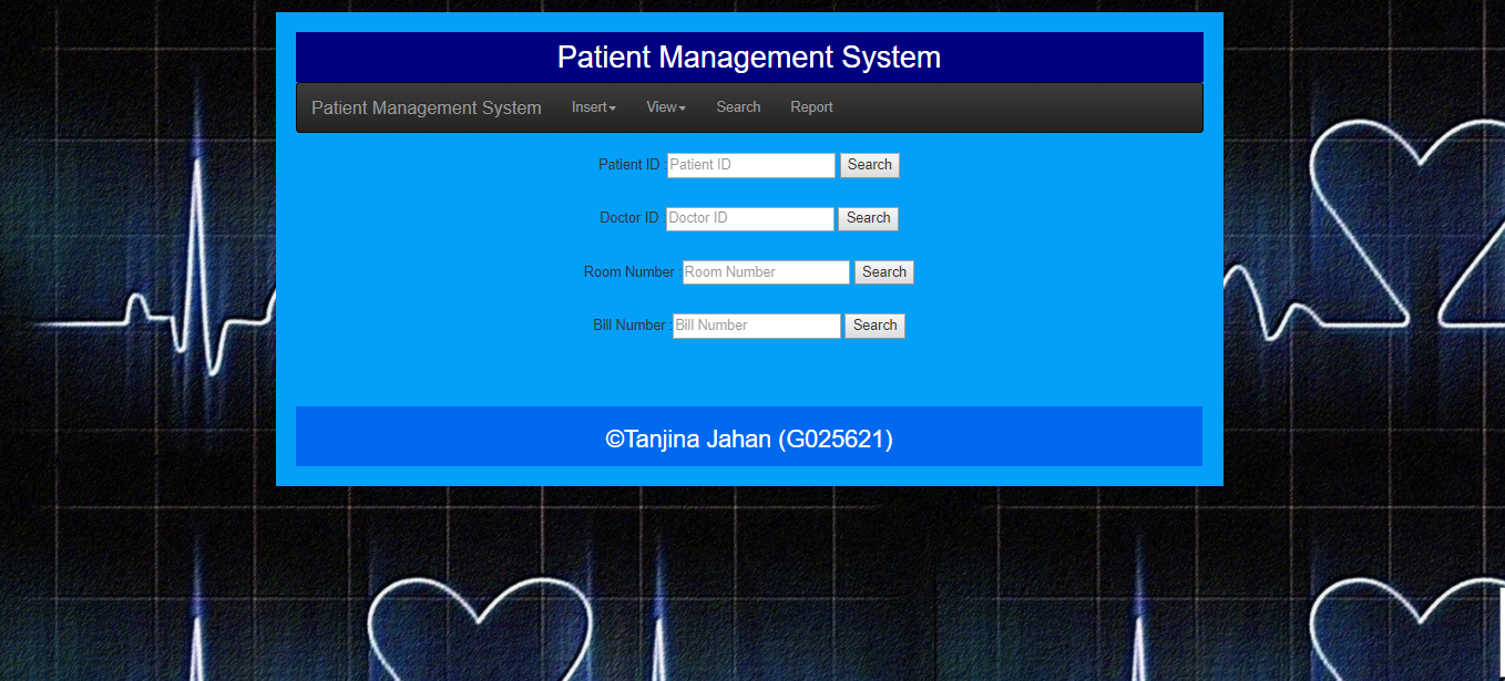 GitHub - TanjinaJahan/Patient-Management-System