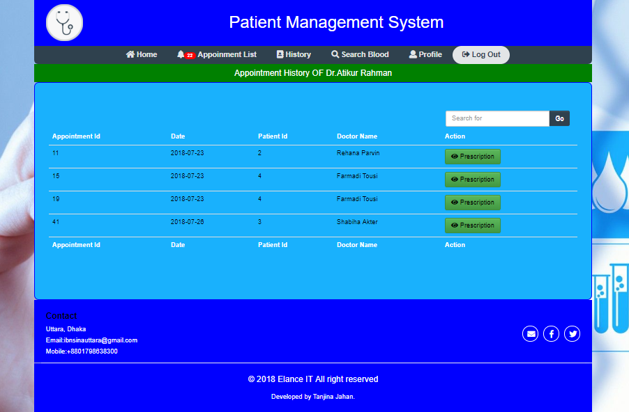 GitHub - TanjinaJahan/Online-Patient-Management-System · GitHub