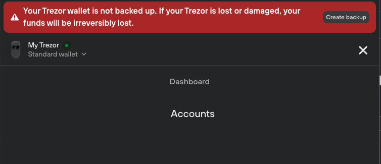 Trezor Menu Suite menu items design is broken · Issue #5399 · trezor/trezor-suite ...