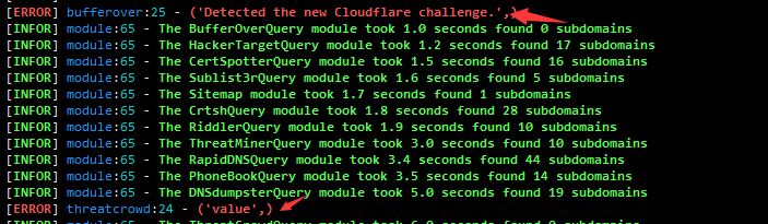 ('Detected the new Cloudflare challenge.',) 和 ('value',) · Issue #108 ...