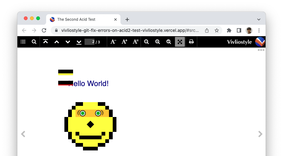 fix errors on the Acid2 Browser Test by MurakamiShinyu · Pull Request