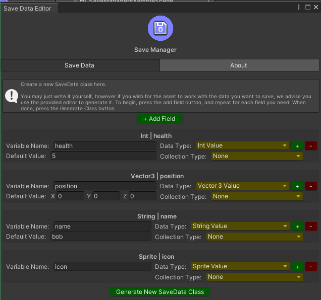 GitHub - CarterGames/SaveManager: Cater Games Save Manager, a free ...