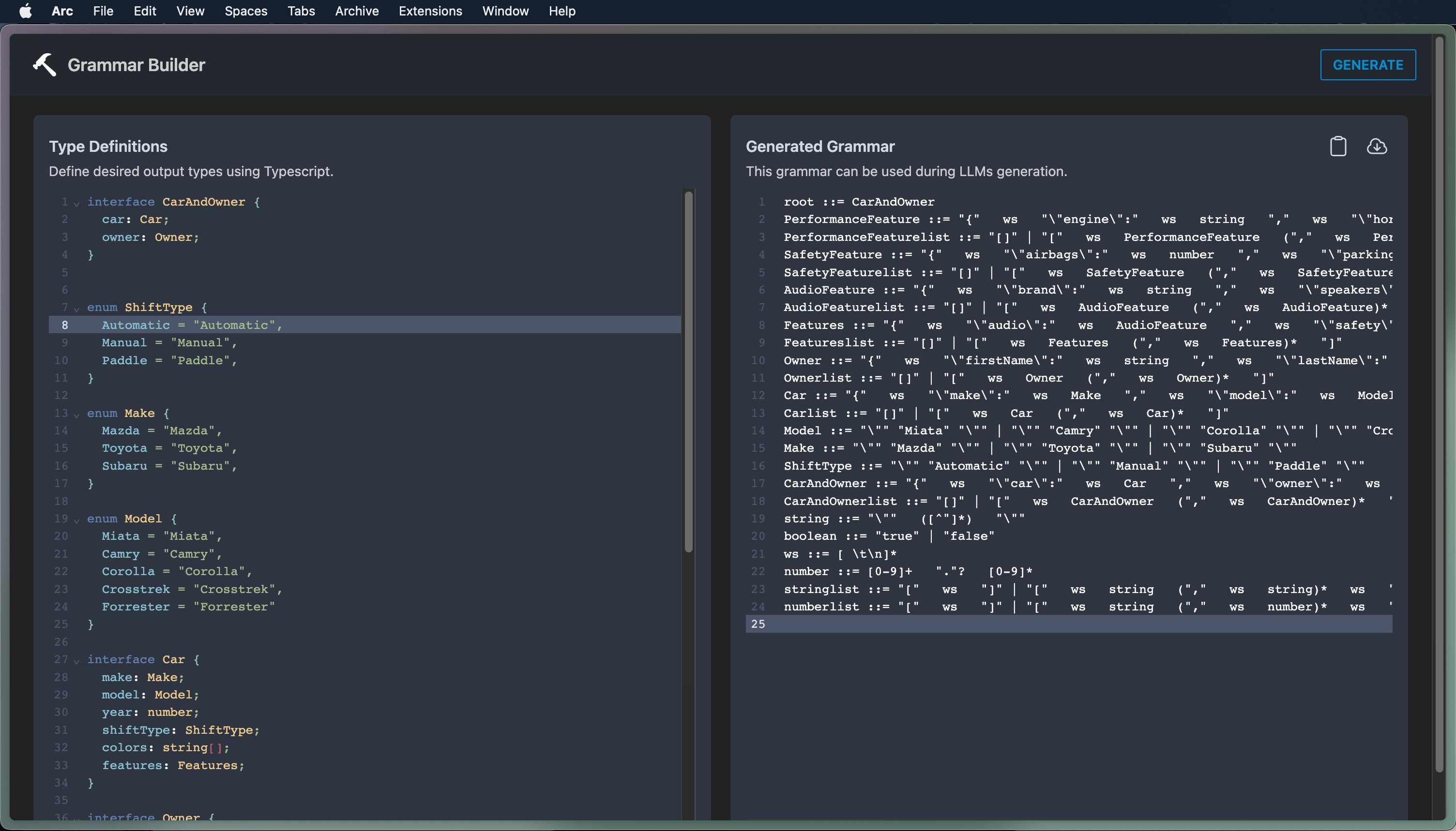 Grammar generator app · ggerganov llama.cpp · Discussion 2494 · GitHub