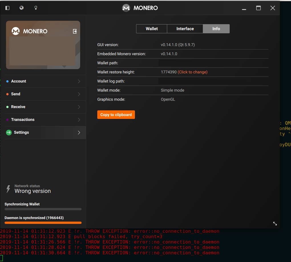 unable to connect to monero network · Issue #2443 · monero-project/monero -gui