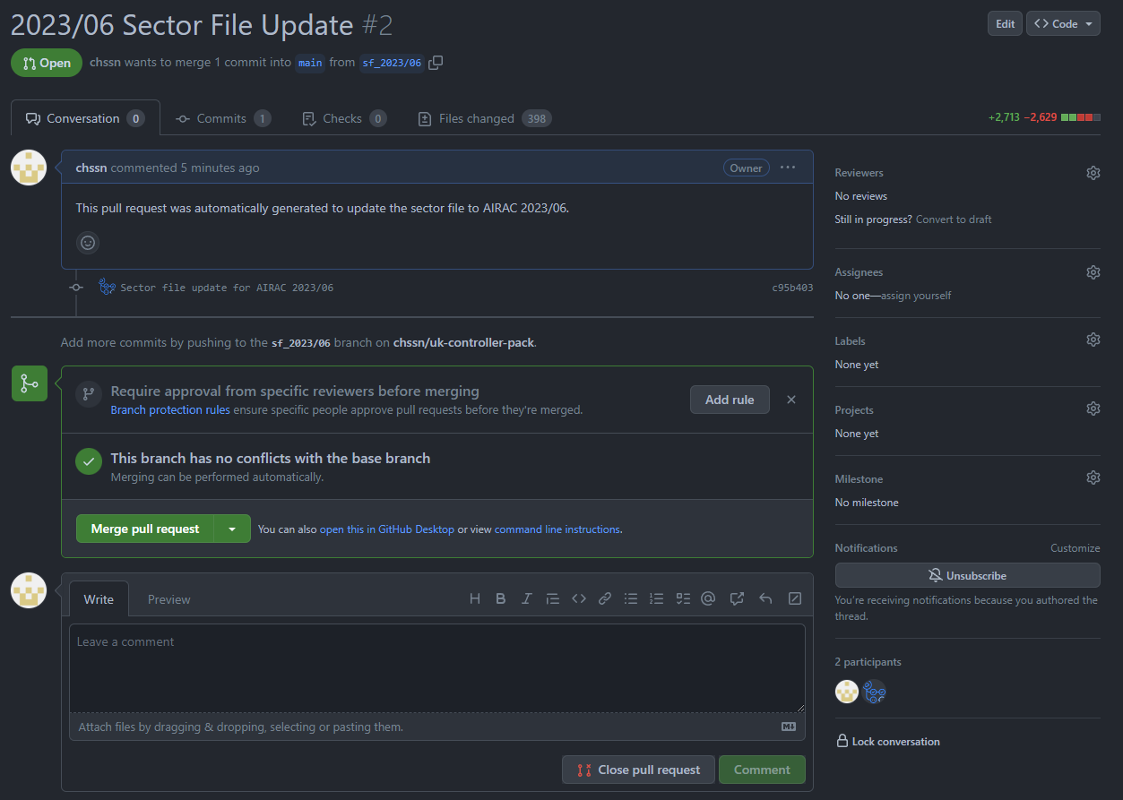 Fixes #215 - Automation of monthly AIRAC tasks by chssn · Pull Request ...