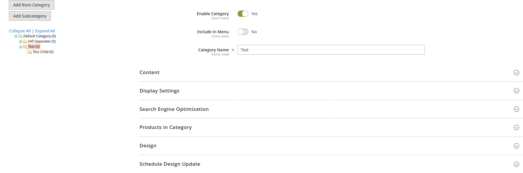 Screenshot_2020-01-20 Test (ID 5) Categories Inventory Catalog Magento Admin