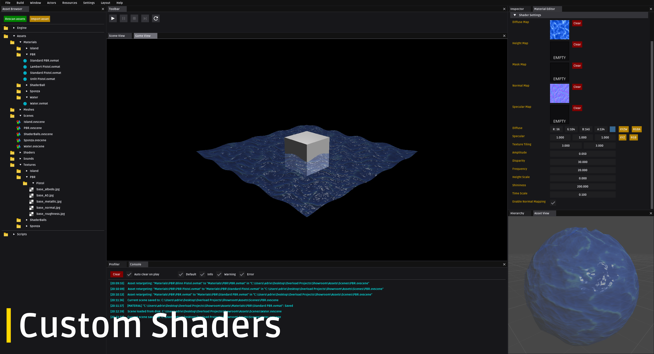 Custom Shaders