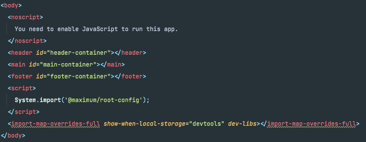 Dynamic loading of the application · single-spa single-spa · Discussion ...
