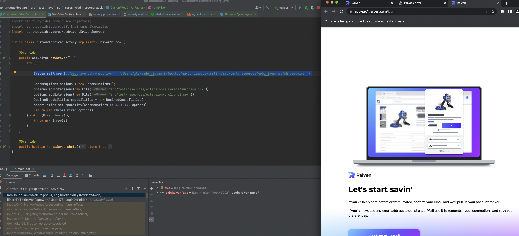 newDriver function don't recognize my driver. · Issue 2855 · serenity