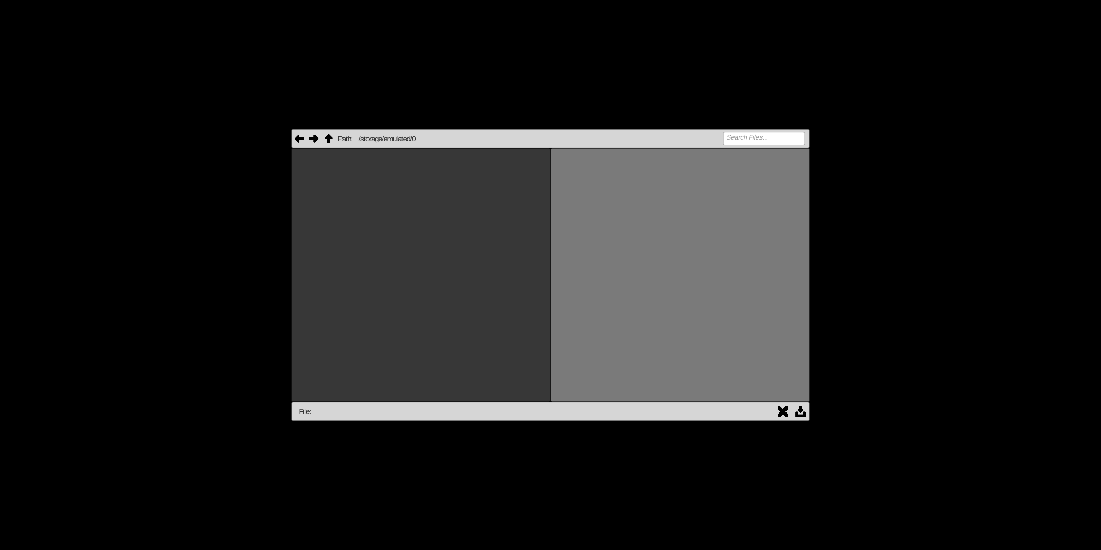 Android File Browser Problem Issue 46 Gracesgames