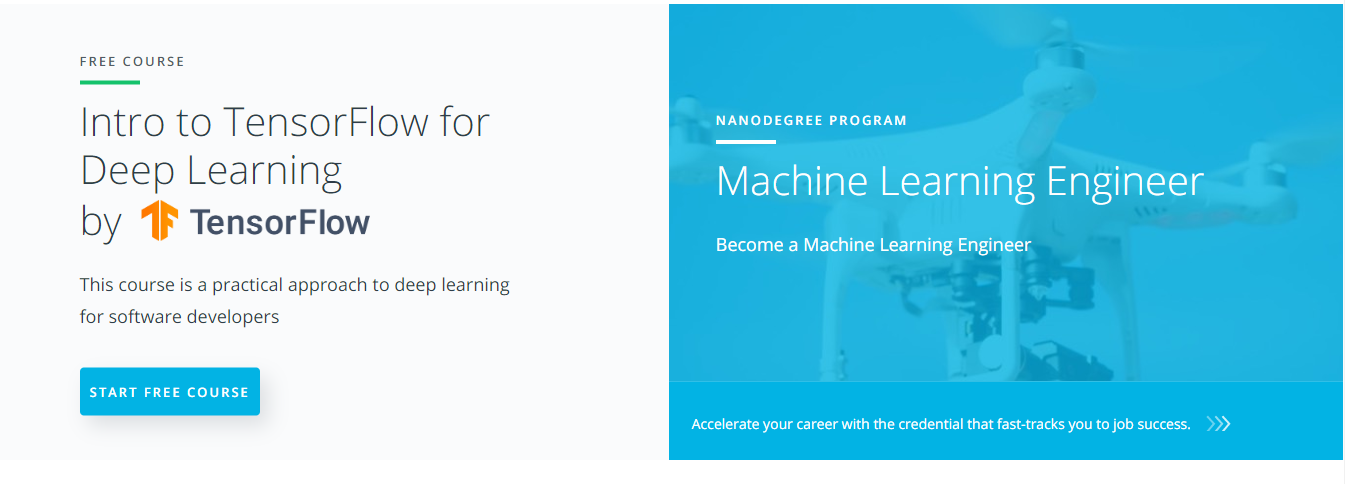 tensorflow course at udacity