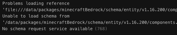 Schema error within item files · Issue #352 · bridge-core/editor · GitHub