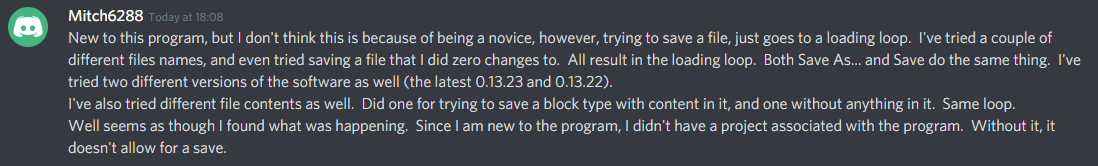 [BUG] Saving without project · Issue #110 · bridge-core/bridge. · GitHub