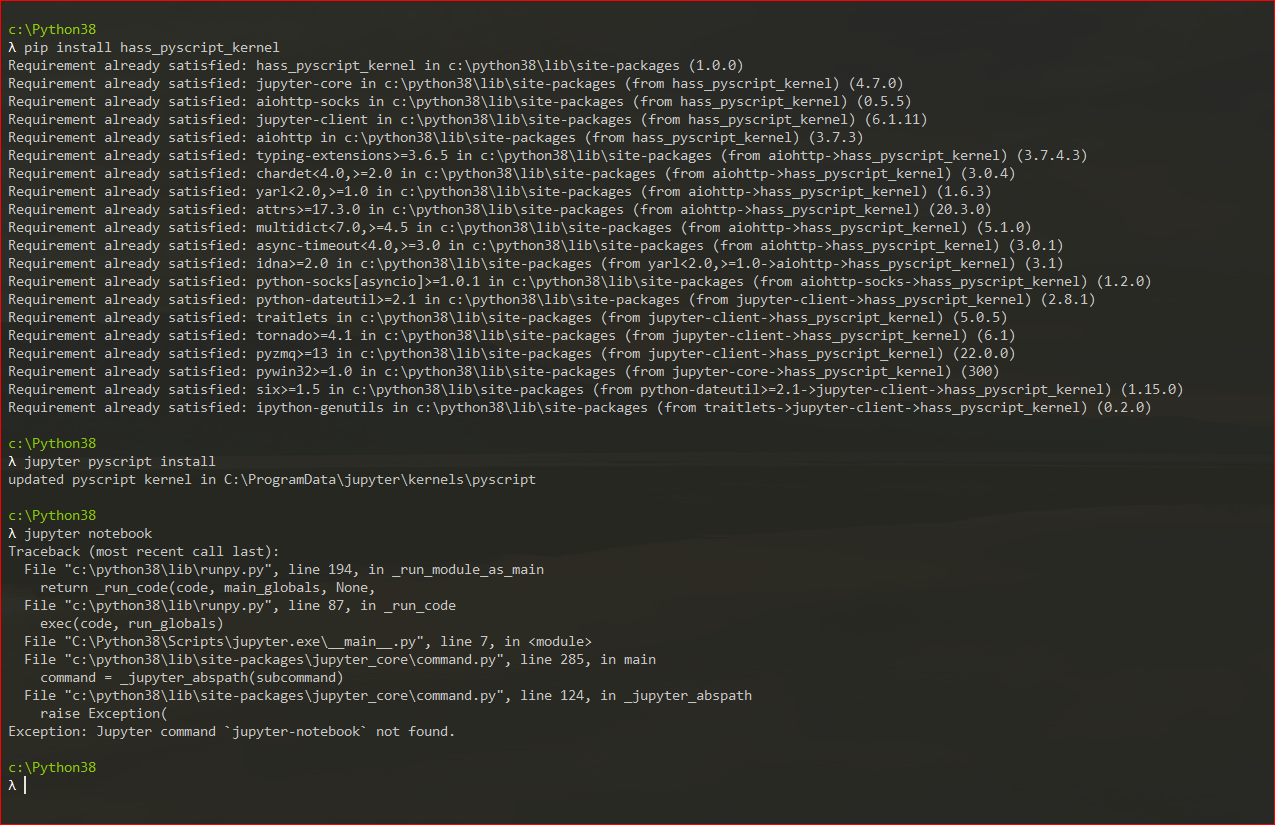 ERROR: Could not build wheels for pyzmq which use PEP 517 and cannot be