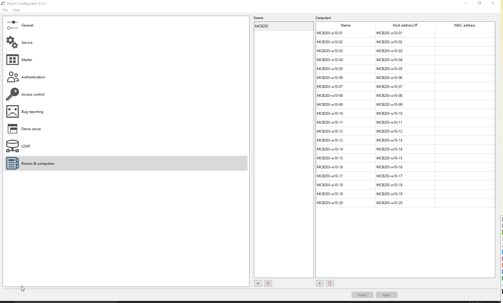 master pc freezing when launching veyon master application issue master application
