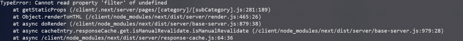 bug: filter function called on undefined object · Issue #202 · Monday ...