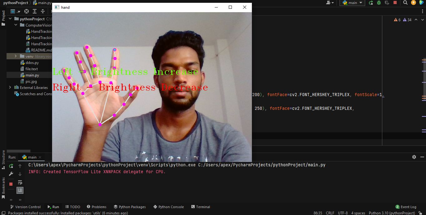 GitHub - apex2797/Hand_tracker-Brigtness-Controller