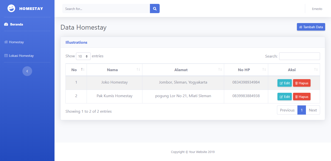 GitHub - nest-code/Homestay: Aplikasi CRUD menggunakan API MAP untuk ...