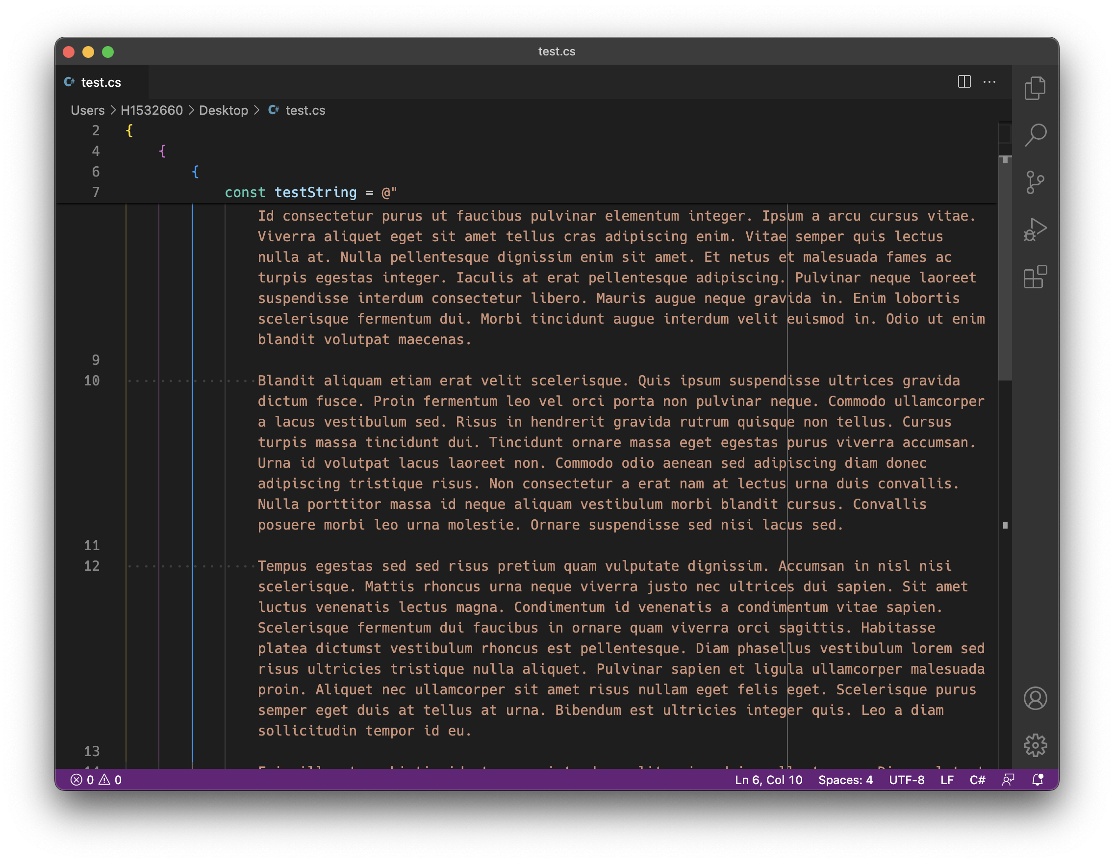 Sticky Scroll In C Shows Braces Instead Of Headers Issue 180726 