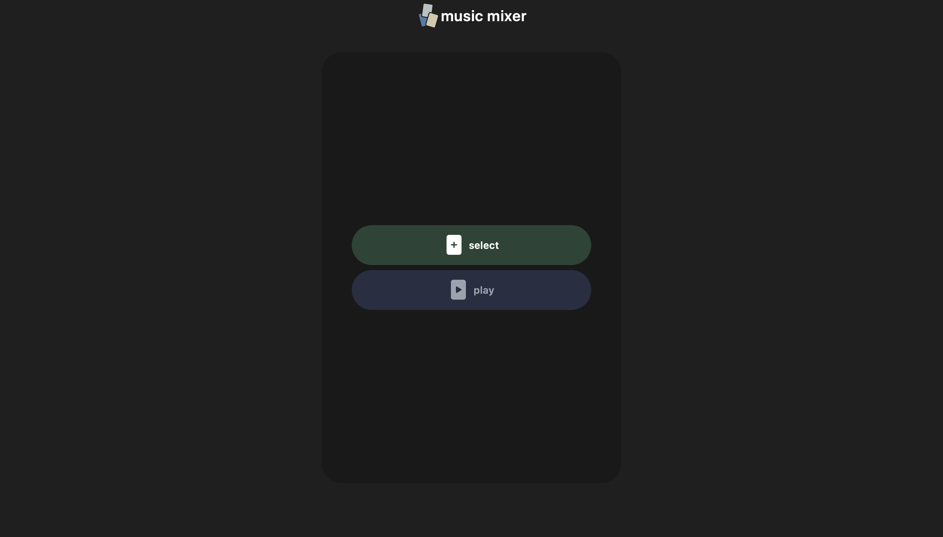 GitHub - jocisneros/music-mixer