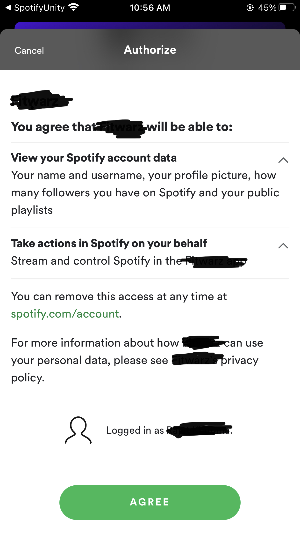 Showing 'Authorization Dialog' every time when trying to connect - iOS ...
