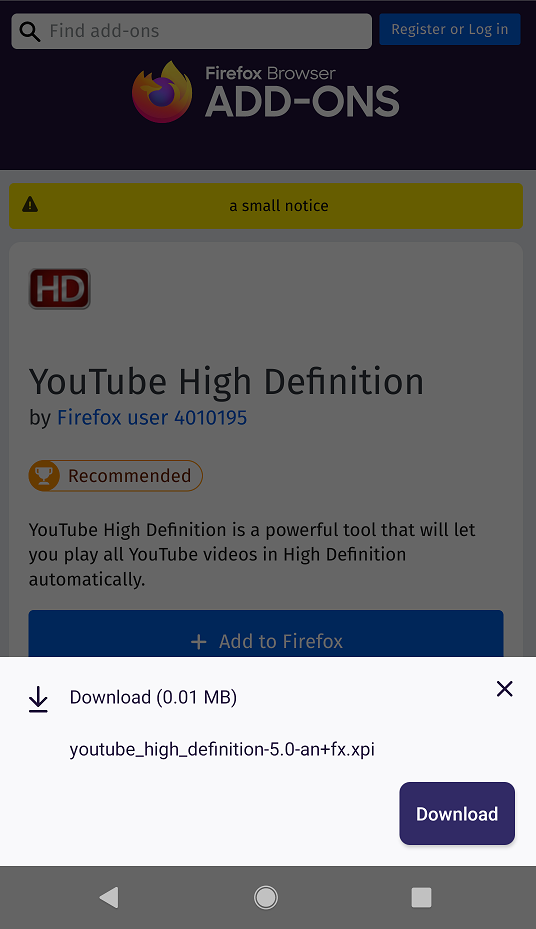 Fenix beta