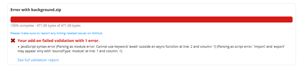 Allow `await` in global (module) scope · Issue #3741 · mozilla/addons ...