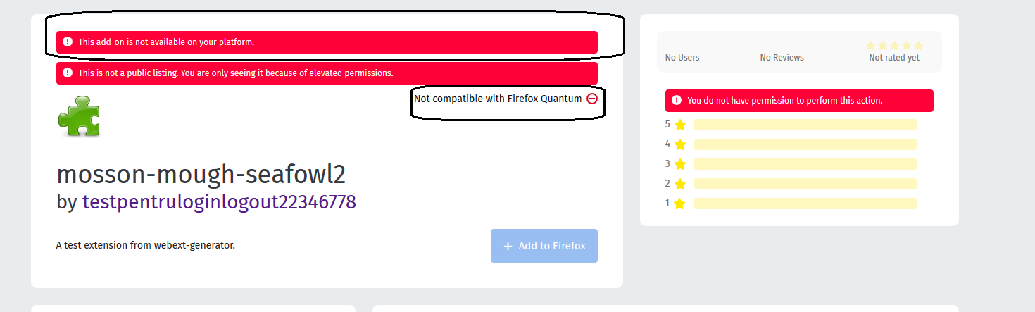 Remove "This add-on is not available on your platform." from an add-on ...