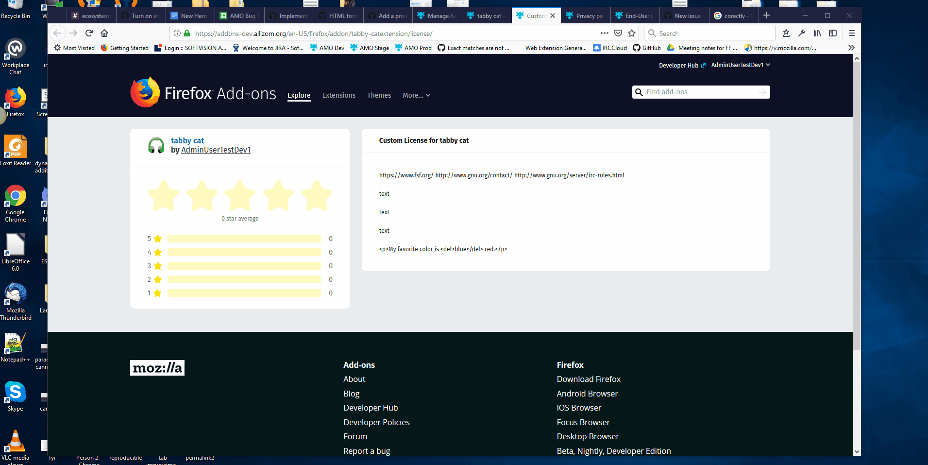 URLs are not rendered correctly on the Custom License new page · Issue ...