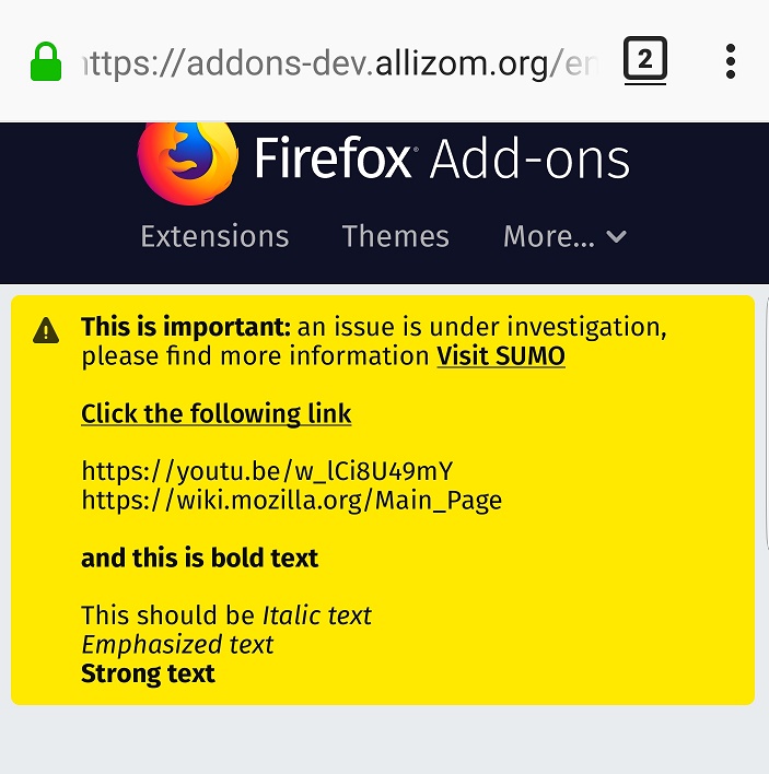 Links are black