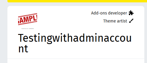 image on dev